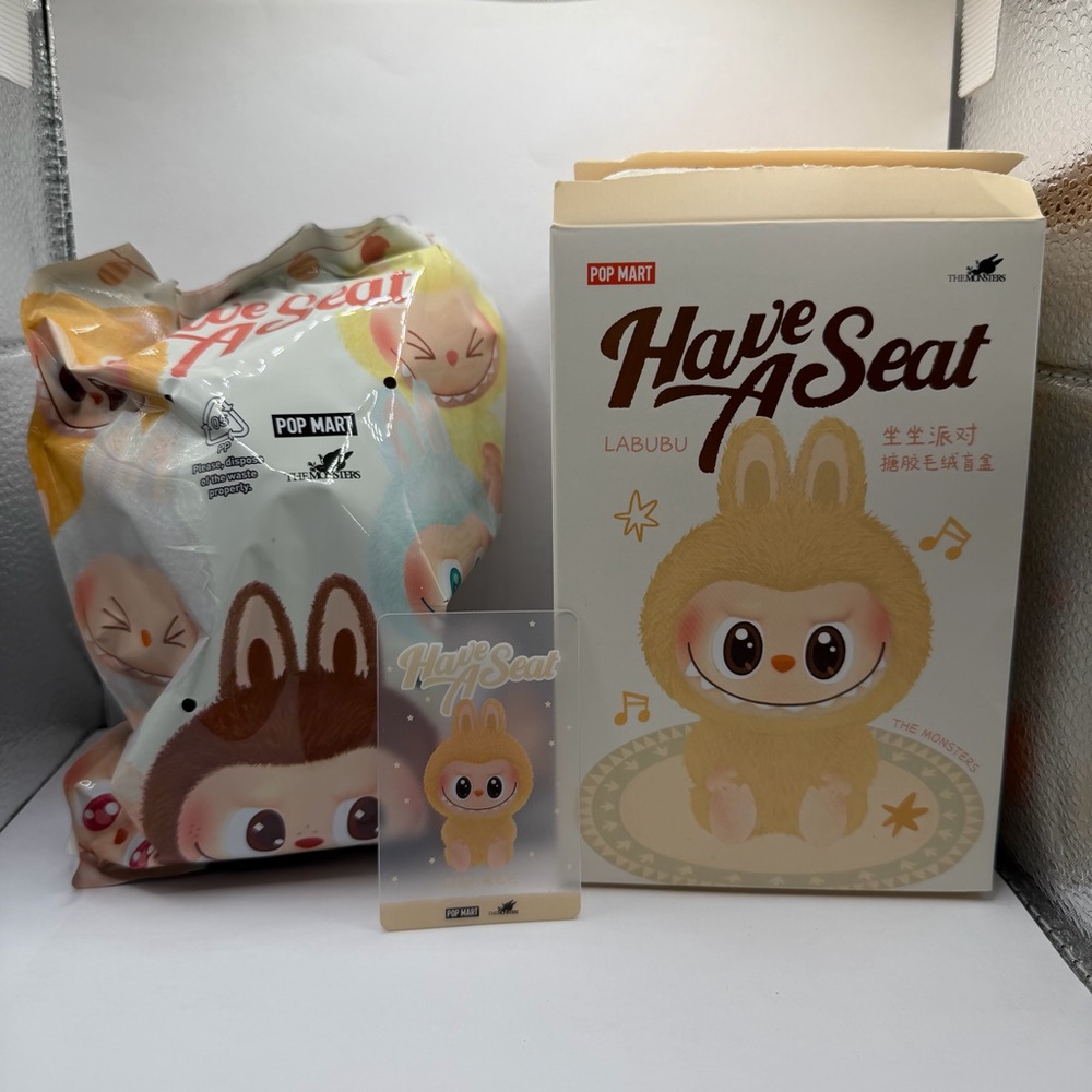 POP MART - THE MONSTERS - Have a Seat Vinyl Plush
